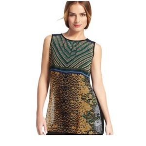 CABI Sleeveless Leopard Tunic
